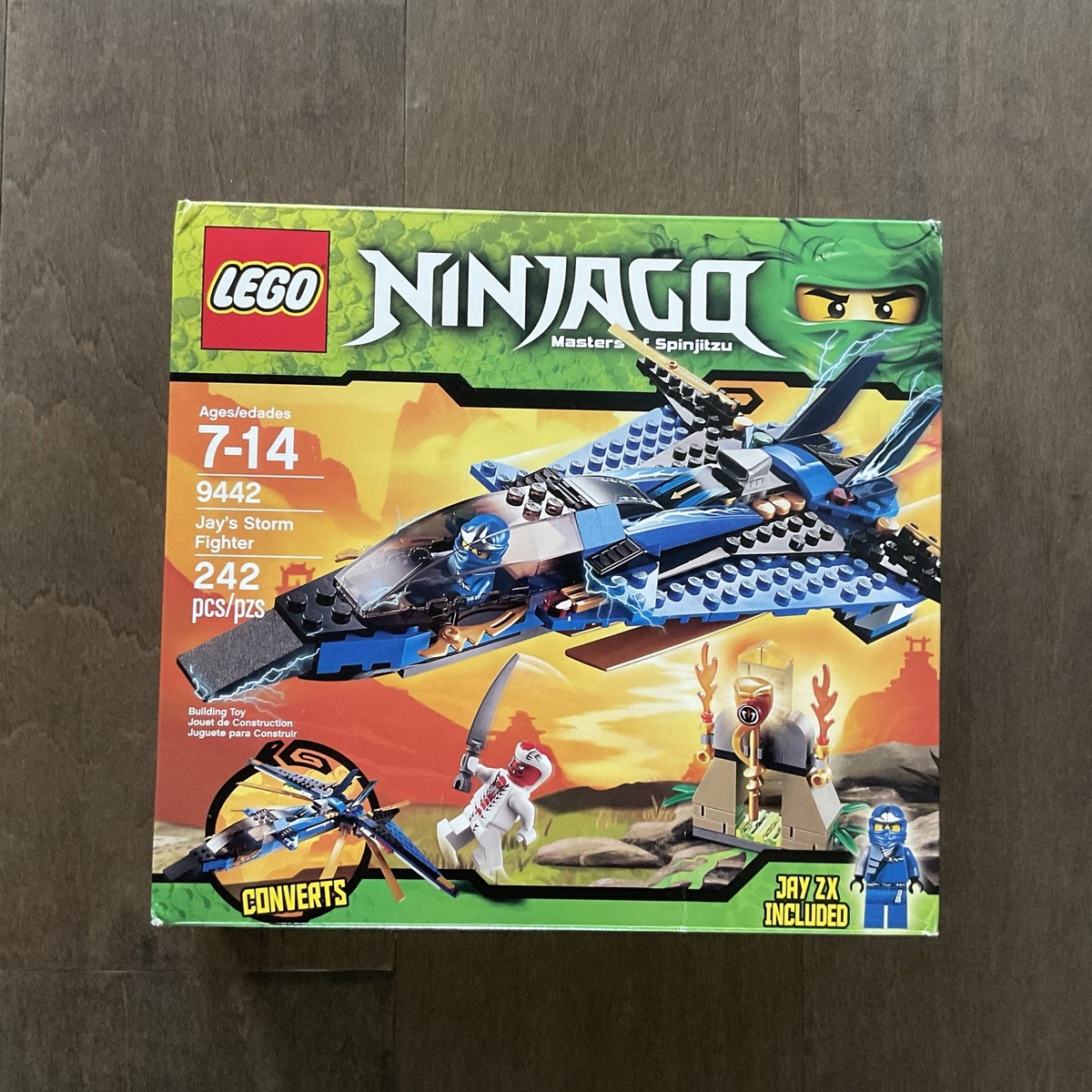 LEGO NINJAGO: Jay's Storm Fighter - New/Sealed- 9442 | eBay