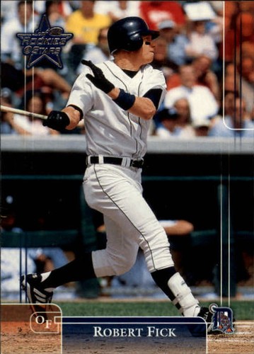 2002 Leaf Rookies and Stars Robert Fick #37 card