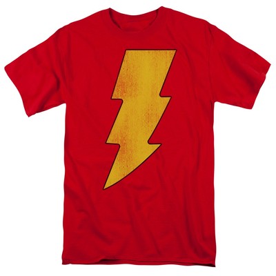 Shazam! Logo Distressed DC Comics Lizensiert Erwachsenen