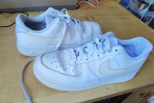 Nike Air Force 1 Gr. 41 Weiß, Beige, Blau Sn...