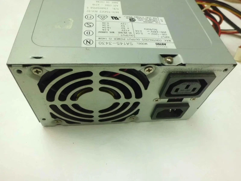SA145-3430 dec digital equipment corporation astec power supply 145 watt at sty - Image 4 of 4
