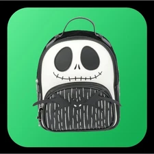 Nightmare Before Christmas Glow in the Dark Jack Skellington 10.5" Mini Backpack