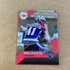 2019 Parkside Major Lacrosse League MLL card MARK COCKERTON 41