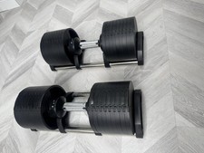 Pair Of Adjustable Dumbbells 32kg - 2 x 32kg PAIR(64kg total) TOTAL SOLID METAL