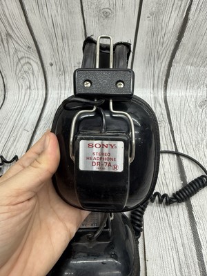 Vintage Sony DR-7A 1970s Stereo Headphones | eBay