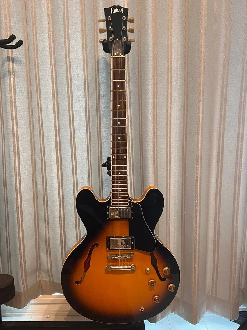Burny Semi-Hollow Electric Guitars for sale - eBay