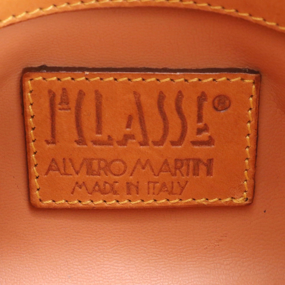 Prima Classe Mini Boston Map Pattern Leather 2WAY… - image 9