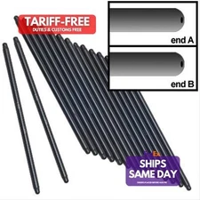 Manley 25239-16, Set of 16 Black Chromoly 8.000 5/16 Pushrod Set .120 Wall Thick