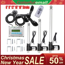 Dual Axis Solar Panel Tracking Tracker 6000N Linear Actuator Sun Track System CL