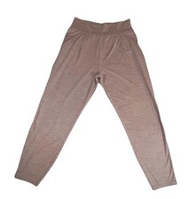 Vuori Women Activewear Heathered Pink Jogger Pants The Rise The Shine Pockets L