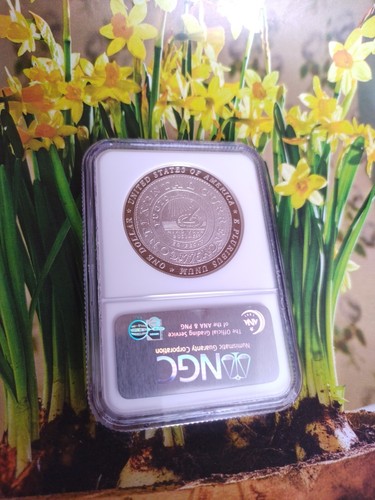 2006 P UCAM Ben Franklin Founder PF70 Commem Silver Dollar Proof NGC Brown L029 - Picture 3 of 4