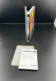 ShockMan game with manual & sleeve (NEC TurboGrafx-16) Tested And Works!!
