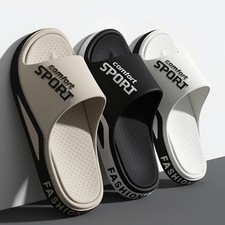 Fashion Men's Sandals Summer EVA Comfortable Anti-Slip Soft Soles House Slippers