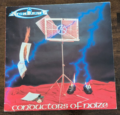 AtomKraft - Conductors of Noize (1987 Vinyl EP) Heavy Metal, Speed Metal, Thrash