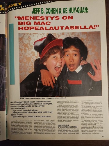 AC/DC - Finland Magazine Suosikki No 2 1986 - Sandra, David Lee Roth, Rocky - Picture 9 of 9