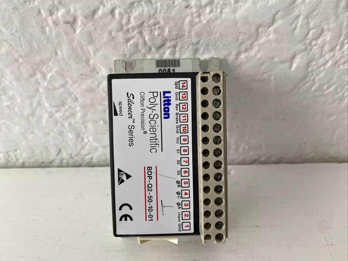 Silenziatore Di Precisione Litton Poly-Scientific BDF-Q2-50-10 – Serie Clifton, Usato