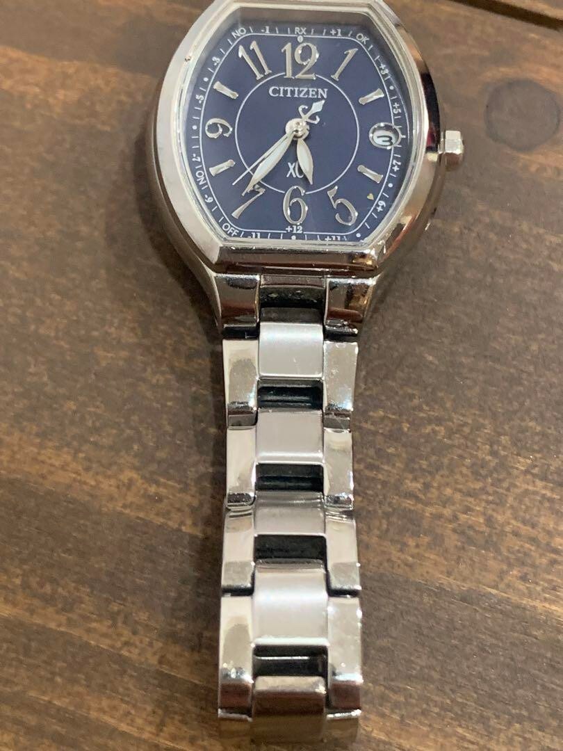 Citizen xC HAPPY FLIGHT ES9360-58L Blue Silver Radio Women's