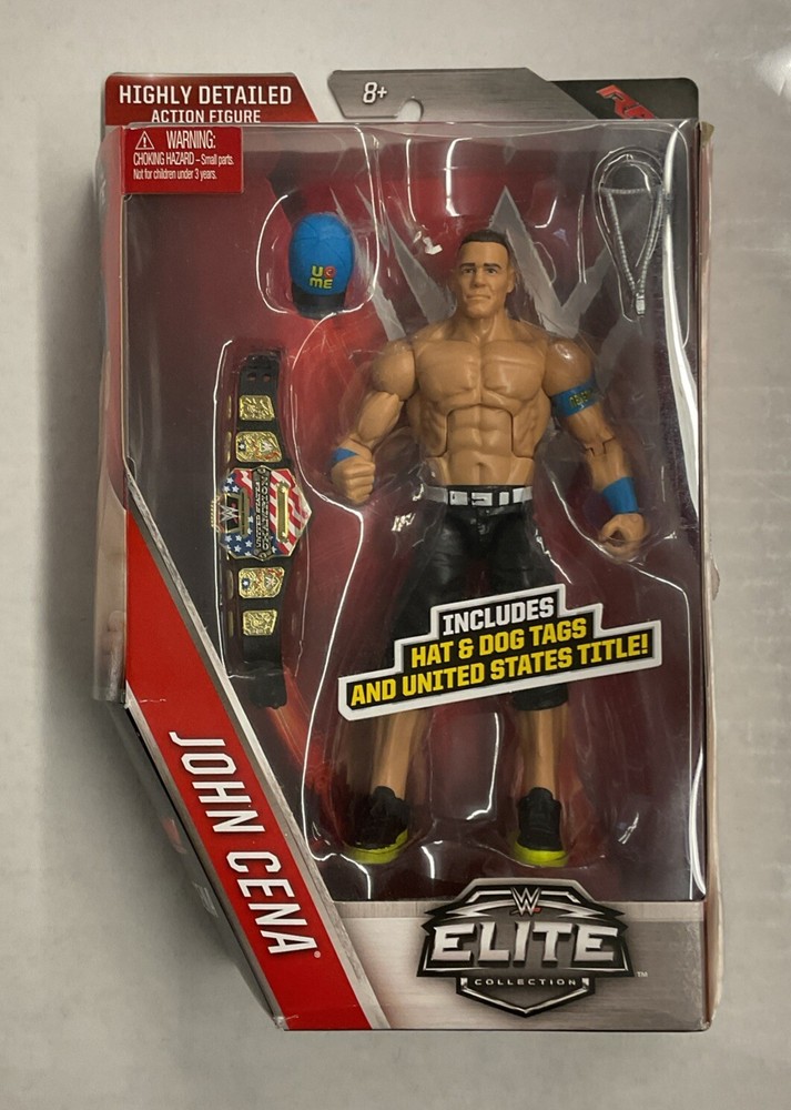John Cena Raw WWE Elite Collection Action Figure Mattel 2015