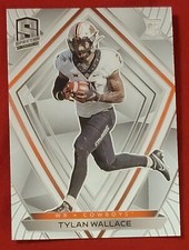2021 Panini Chronicles Draft Picks - Spectra Silver #297 Tylan Wallace (RC)