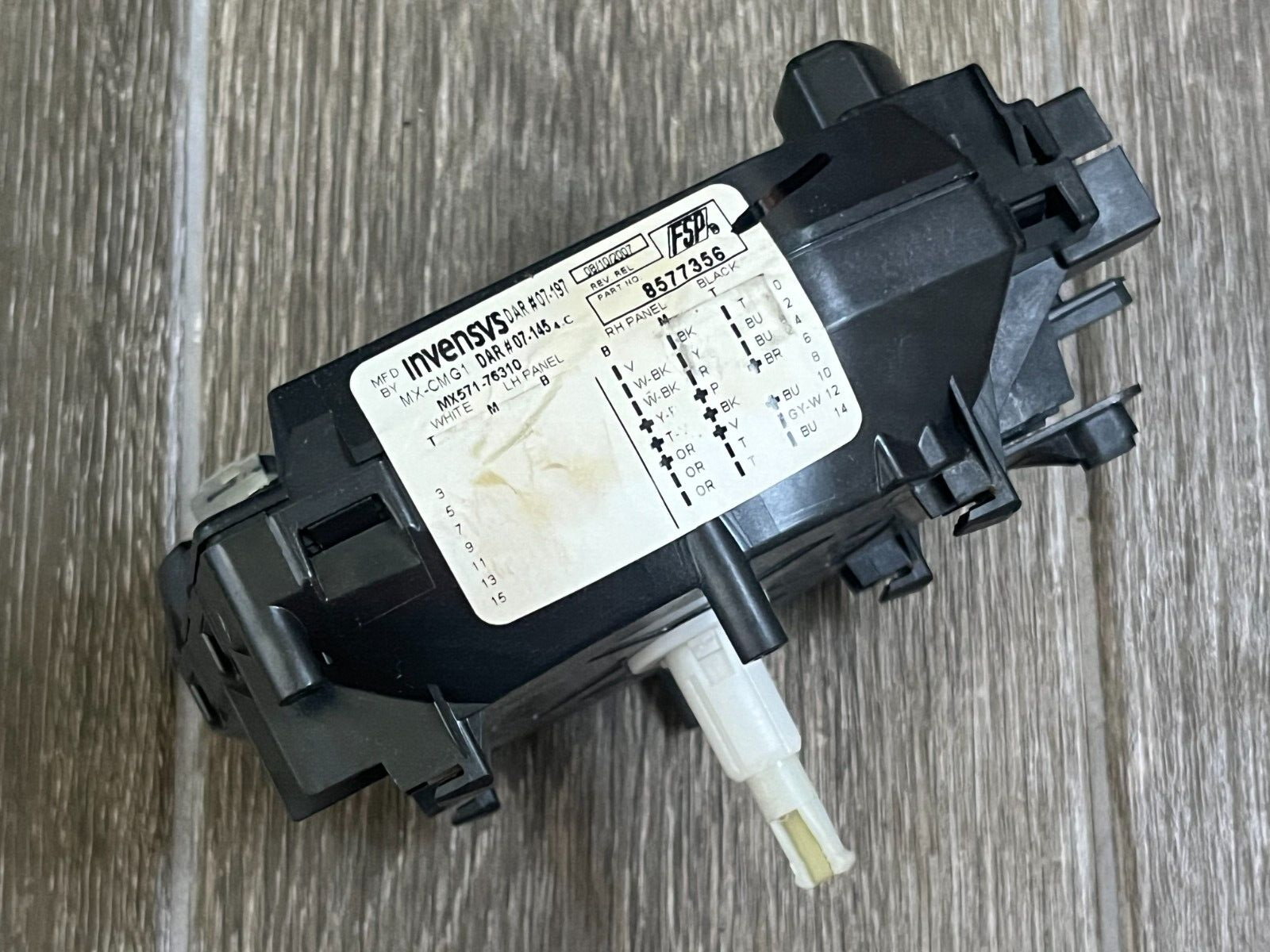 Whirlpool Washer Timer WP8577356 8577356 8577356R Maytag Kenmore TESTED #0