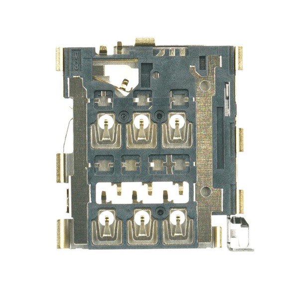Original Blackberry Classic Q20 Sim Slot Simkarten Kontakte Leser Pin-image