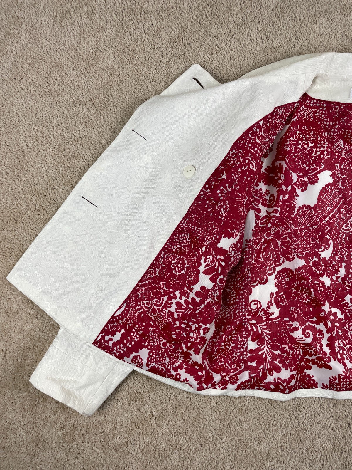 Talbot Basic Jacket Womens XL Collared Button Up … - image 7