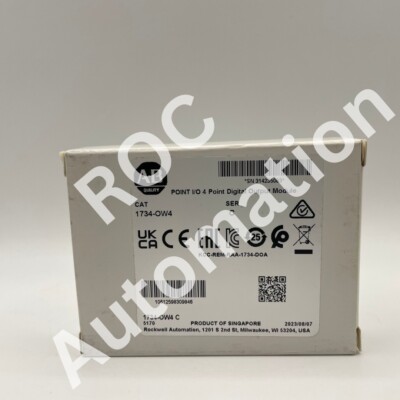 New Sealed Allen-Bradley 1734-OW4 Point I/O 4 Point Digital Output Module