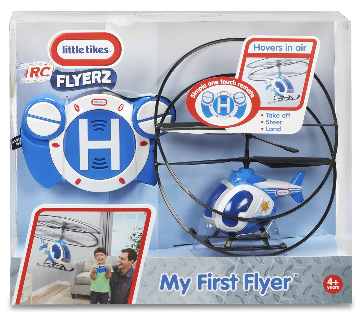 Little Tikes Kids My First Flyer Radio Controlled R/C Helicopter