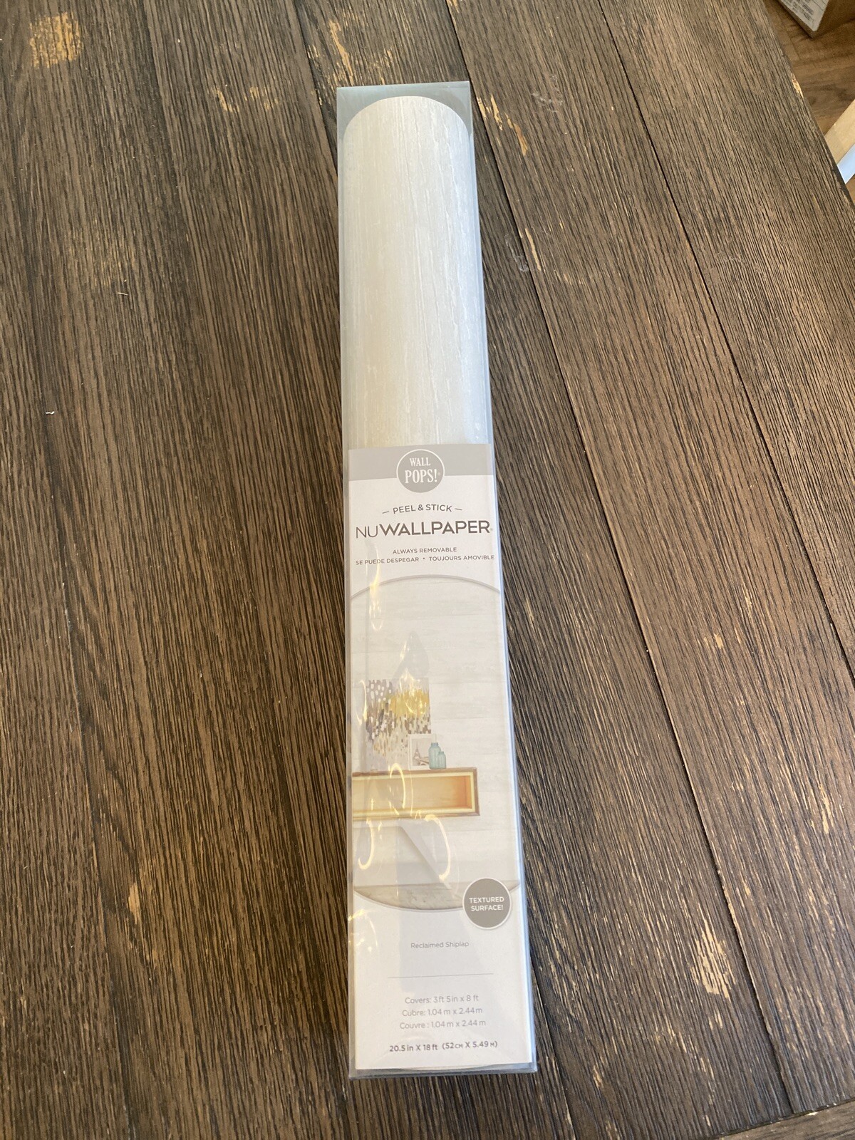 NuWallpaper Reclaimed Shiplap Peel & Stick Wallpaper. Shipping is Free eBay