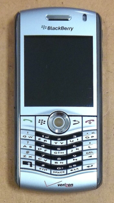 BlackBerry Pearl 8130 - Silver and Gray ( Verizon ) Rare