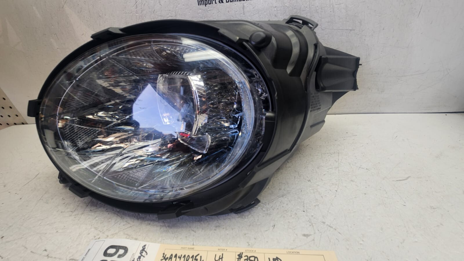 1brokentabs 2020 2021 2022 BENTLEY BENTAYGA LEFT FULL LED HEADLIGHT OEM AY06039