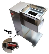 110V 5mm Meat Cutting Machine Meat Slicer Meat Processing Equipment 500kg/h QE