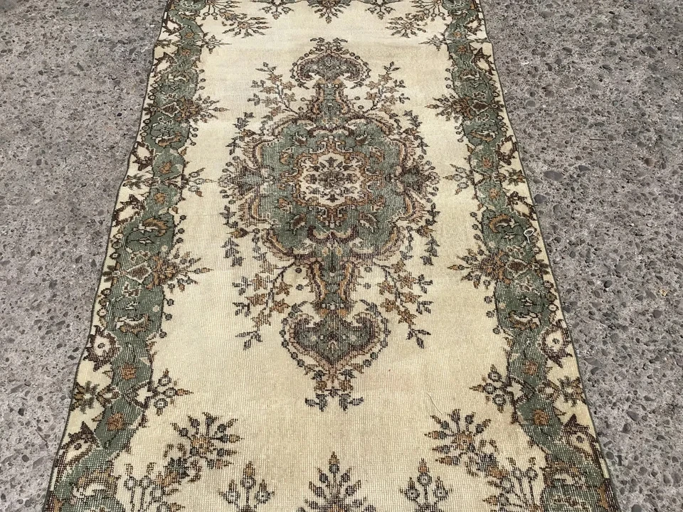 4x7 Handmade Area Rug - RUGS for bedroom - Image 3 of 4