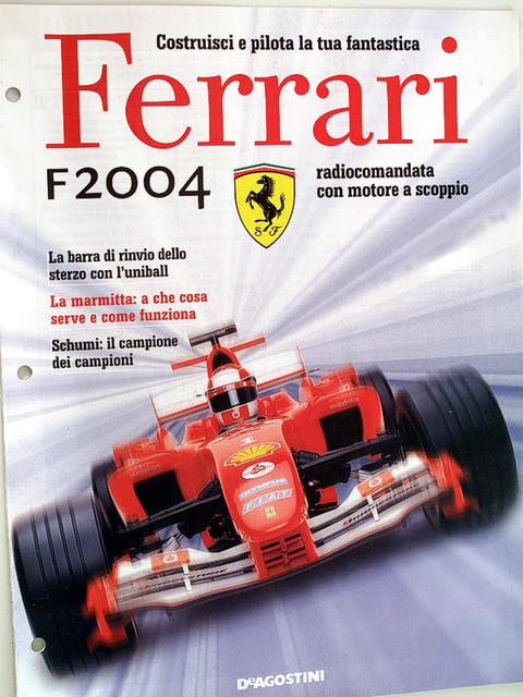 ferrari f2004 deagostini