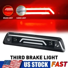 For 2009-2014 Ford F150 Truck LED Third Tail 3rd Brake Cargo Light Lamp Smoked