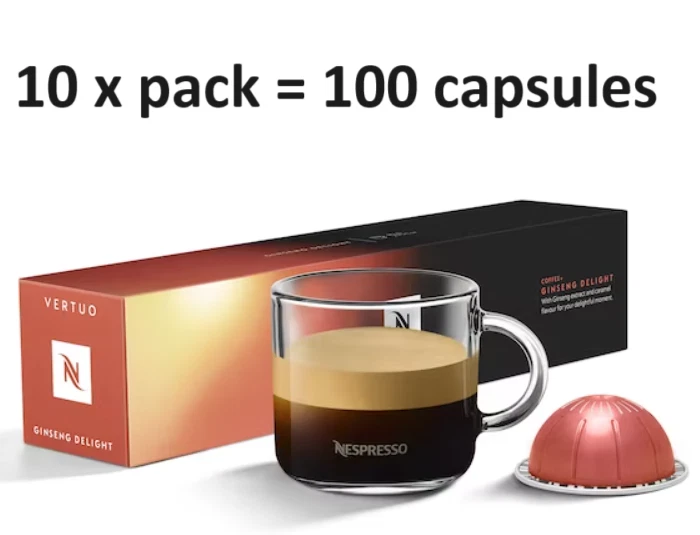 Nespresso 2025 ginseng coffee