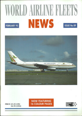World Airline Fleets News 2/95 [1034] Buy 4+ save 50%