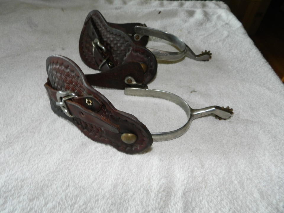 Vintage Pair Of Women's Leg Spurs - Made In Korea | eBay