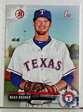 2017 BOWMAN DRAFT NOAH BREMER SIVLER PARALLEL /499