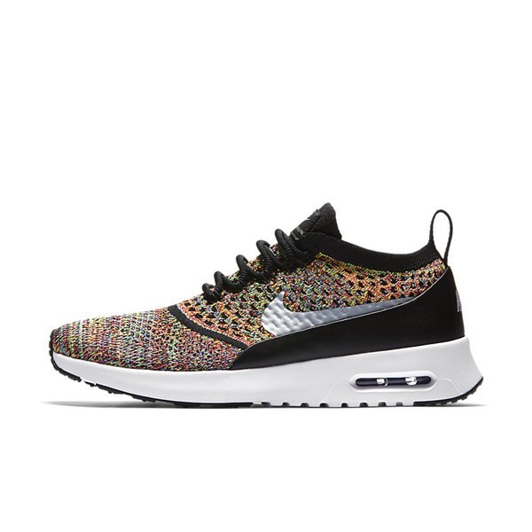 NIKE AIR MAX THEA ULTRA FK FLYKNIT "MULTI-COLOR" Rainbow Women's 8.5 Racer Shoes image 7