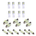 20xLed Interior Lights Bulbs Kit Dome License Plate Lamps for 6000K Honda Toyota
