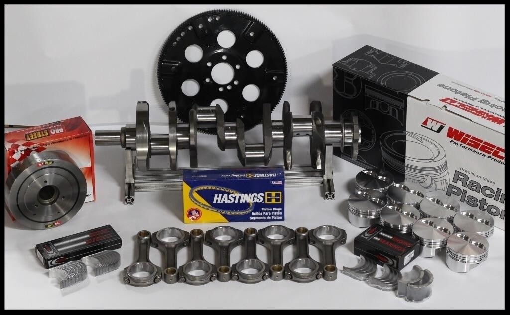 BBC 454 SCAT ROTATING ASSEMBLY WISECO FLAT TOP FORGED BBC 454 SCAT ROTATING ASSEMBLY WISECO FLAT TOP FORGED