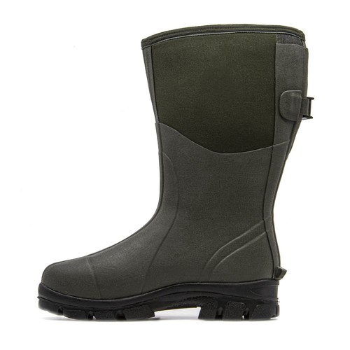 Fencham Armot Adjustable Waterproof Wellington Boots Neoprene Hunting Wellies UK - Picture 5 of 14