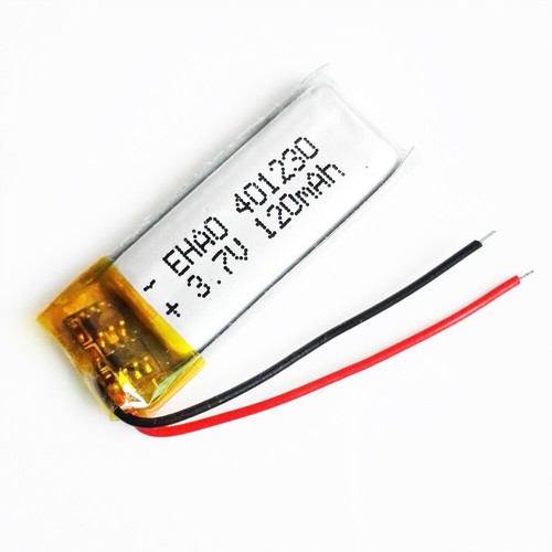 2 STCK. 3,7 V 120mAh 401230 Lipo Wiederaufladbarer Akku für MP3 GPS Kopfhörer Headset - Bild 4 von 6
