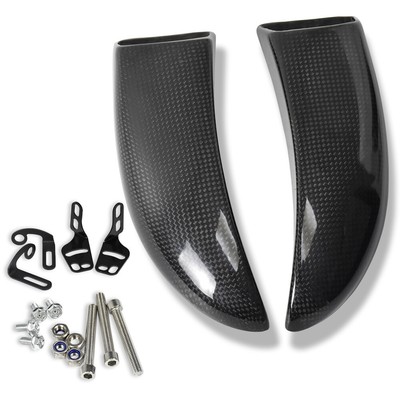 Carbon Fiber Brake Cooling Air Ducts For For DUCATI PANIGALE V4 V2 Streetfighter