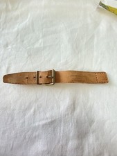 Authentic Louis Vuitton Vachetta strap Buckle Logo Both Replacement Strap 121