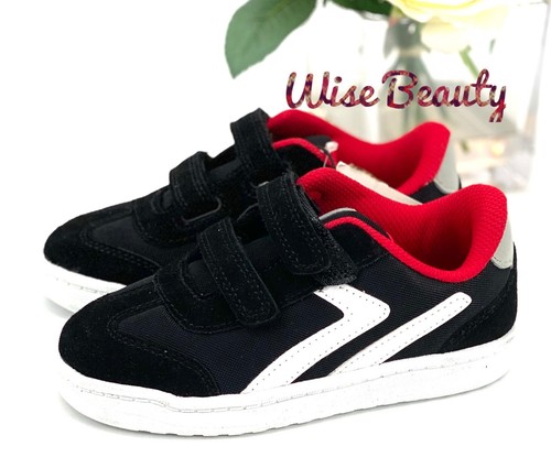 Cat & Jack Nevada Sneakers Black SUEDE Toddler Boy’s Size 5 Casual Shoe NEW