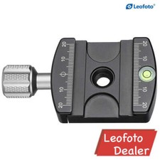 Leofoto LHC-60 60mm Screw-Knob Clamp With QP-70N 70mm Plate Arca Compatible