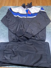 Vintage PONY 2-Piece Tracksuit Jacket Pants Black Size Medium BRAND NEW NOS