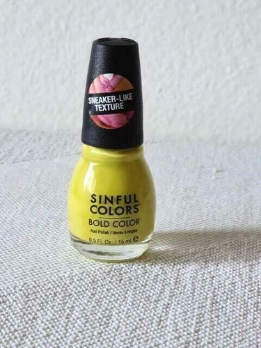 SINFUL COLORS Bold Nail Polish FIT CHICK or SHOOT & SWISHHH Sneaker Like Texture - Picture 4 of 4